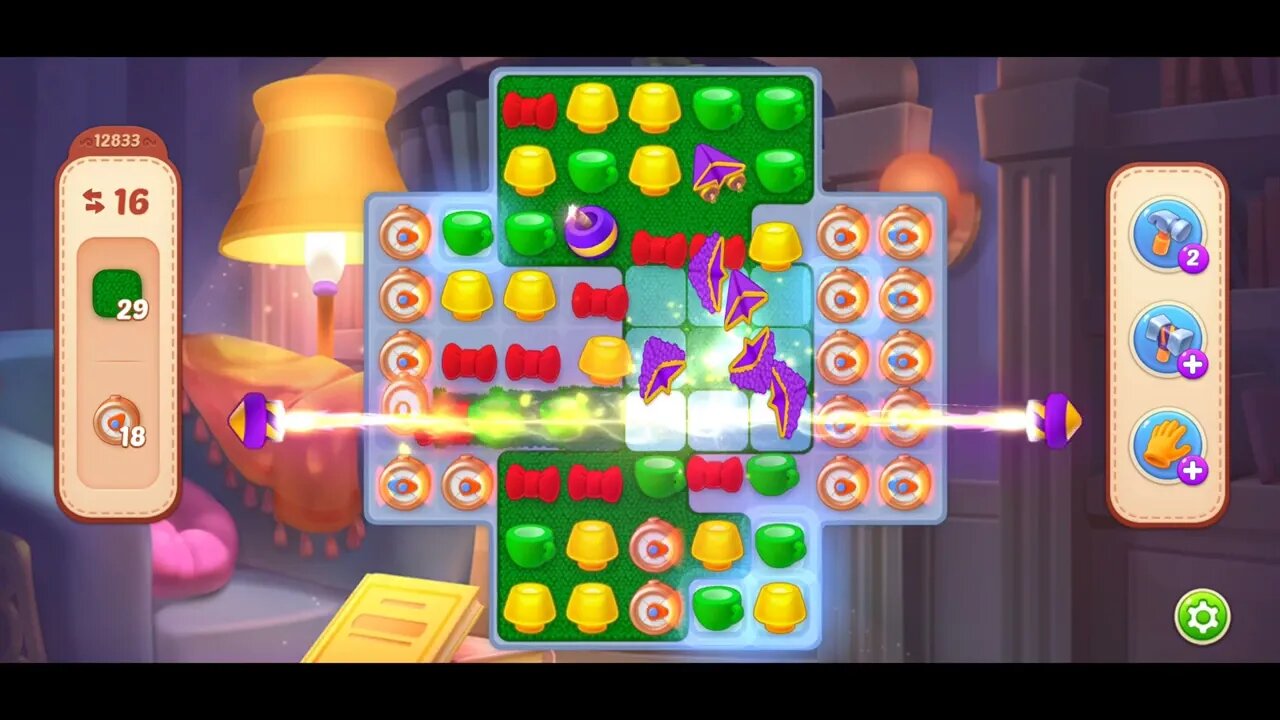 Playrix Homescapes Gameplay Walkthrough Level 12833