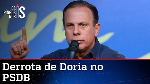Modelo de prévias do PSDB coloca mais uma derrota na conta de Doria