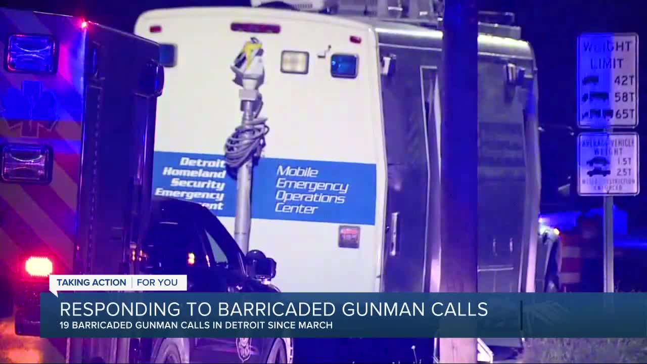 DPD barricaded gunman calls up from last year, bulk of calls occurring since March