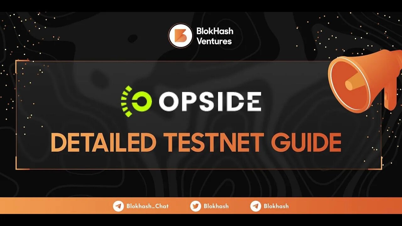 Opside testnet with potential airdrop | Opside TestNet Detailed Guide