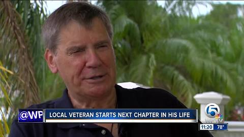 Local veteran starts the next chapter of his life