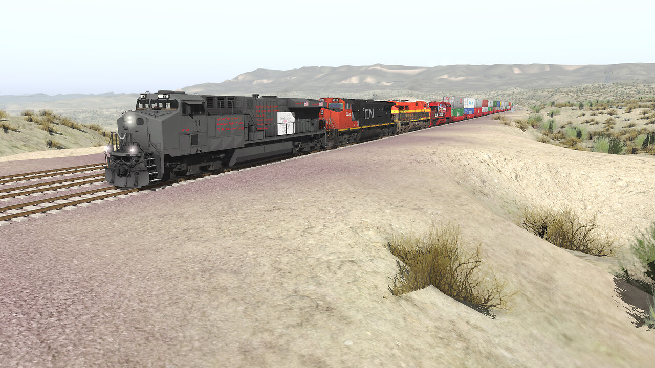 Trainz Plus Railfanning in the Desert - Part 5a!