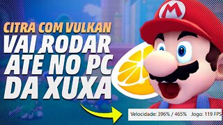 GANHOS ABSURDOS DE FPS NO CITRA! O VULKAN TÁ IMPRESSIONANTE!