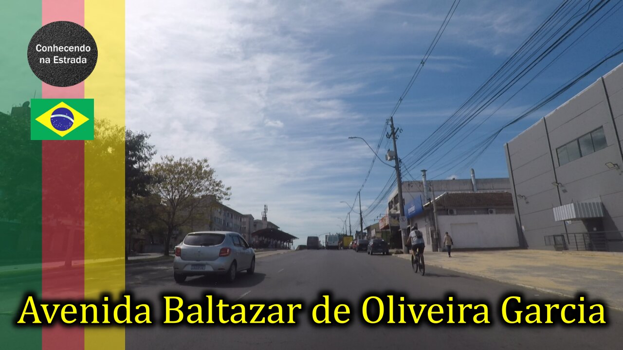 🚗 🌤 Dirigindo por Porto Alegre avenida Baltazar de Oliveira Garcia.