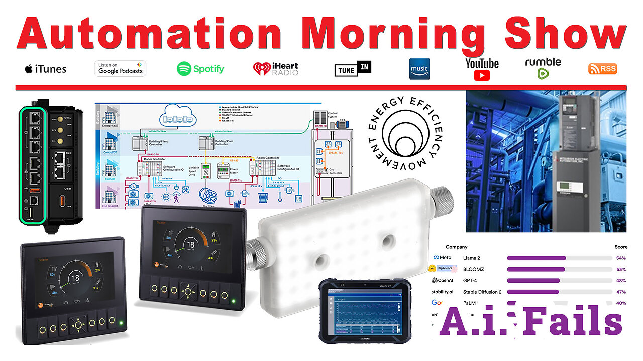 October 25 News: Plastic Fischer, CVE, ABS, VSD, 10BASE-T1L, SPE, Vision, Harmony, Ai Fails & more