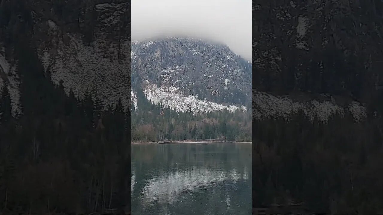 Frozen Summit Lake b.c. #britishcolumbia #adventure #canada #explore #livinglife #short #shorts #fyp