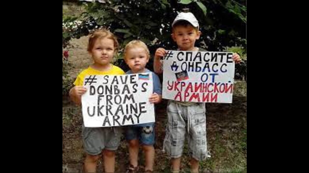 Showing what the kids in Donbass lived through for 8 years under Kiev