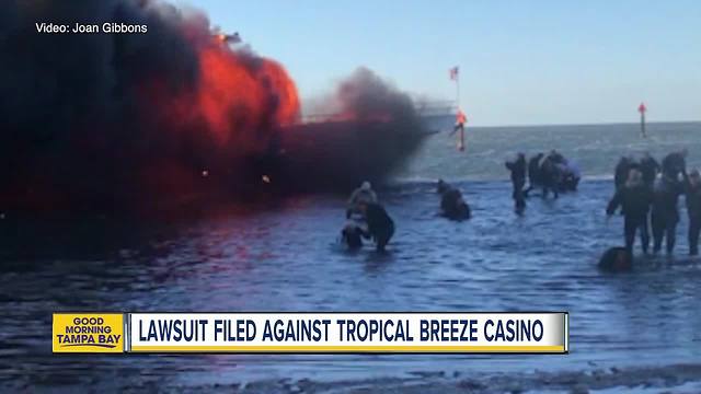 Lawsuit filed against casino shuttle boat company after deadly fire