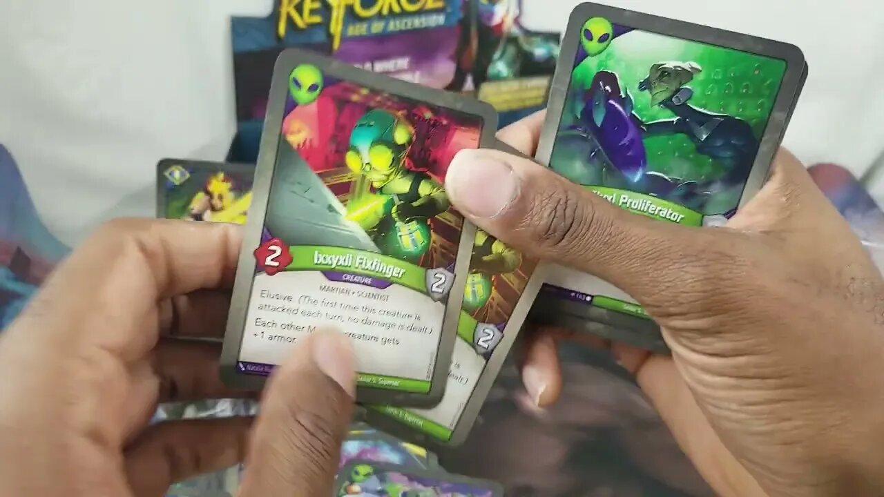 KeyForge AOA Box 2 Deck 3 | Senor S Superset (SAS @ end)