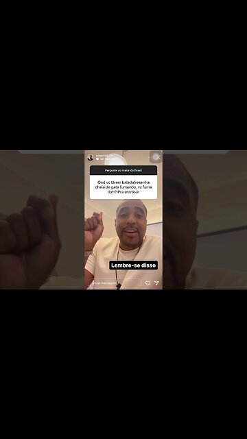 Alerta do raiam sobre fumar em balada | Raiam Santos