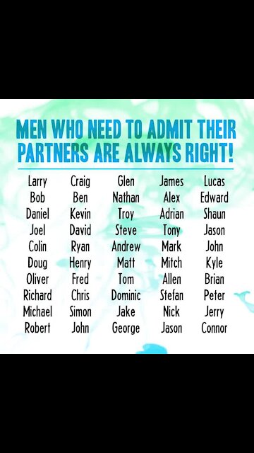 Men who need to admit [GMG Originals]