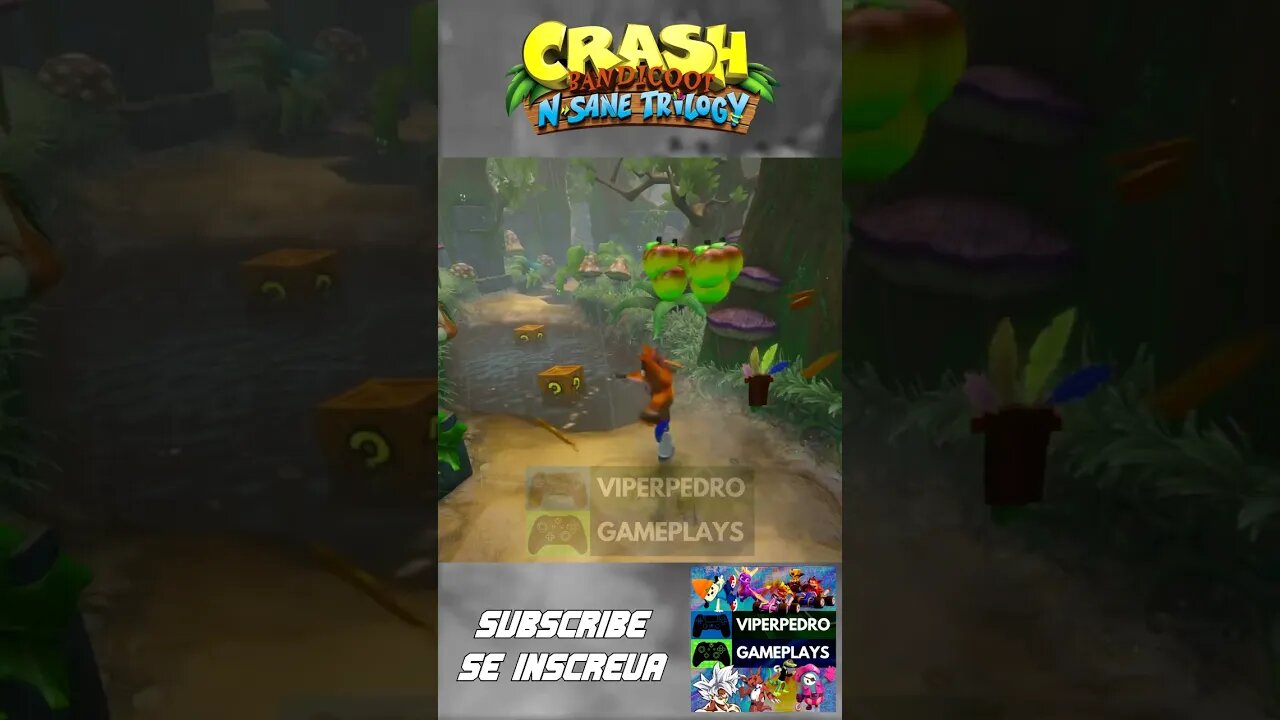 CLEAR GEM | TURTLE WOODS | Parte 3/5 #shorts #crashbandicoot #ps5 #gaming #xbox #walkthrough