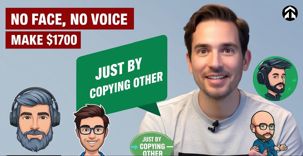 No Face, No Voice || Make $1700 With Help Of AI and By Copying Others