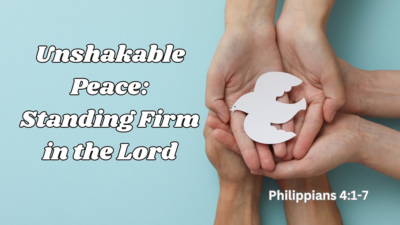 From Chaos to Calm: The Surprising Secret in Philippians 4