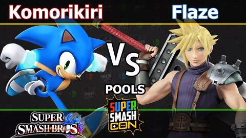 2GG|Komorikiri (Sonic) vs. Flaze (Lucina & Cloud) - Wii U Singles Pools - SSC17