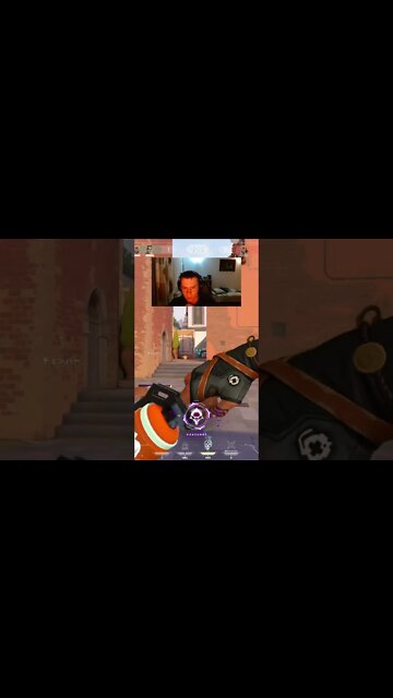 copy this RAZE ult on ascent (Valorant) #shorts