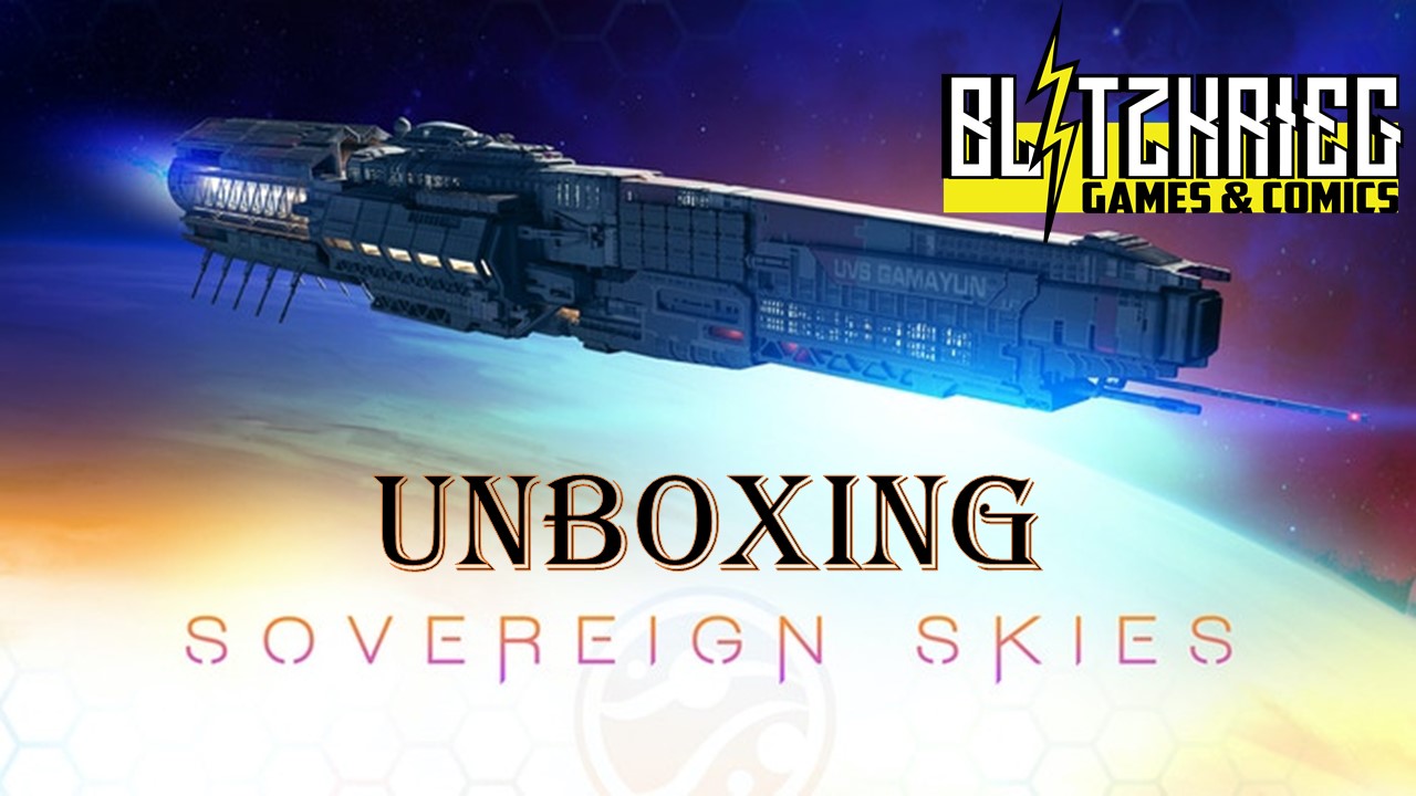 Sovereign Skies Unboxing Board Game