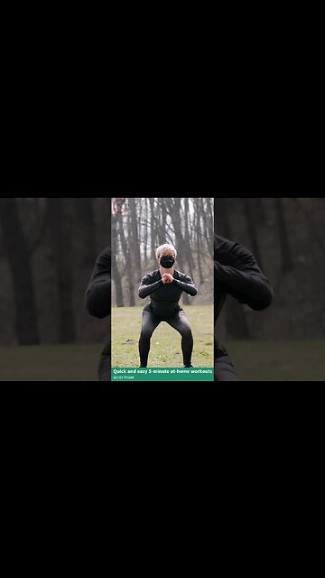 Quick and easy 5-minute at-home workouts #shorts