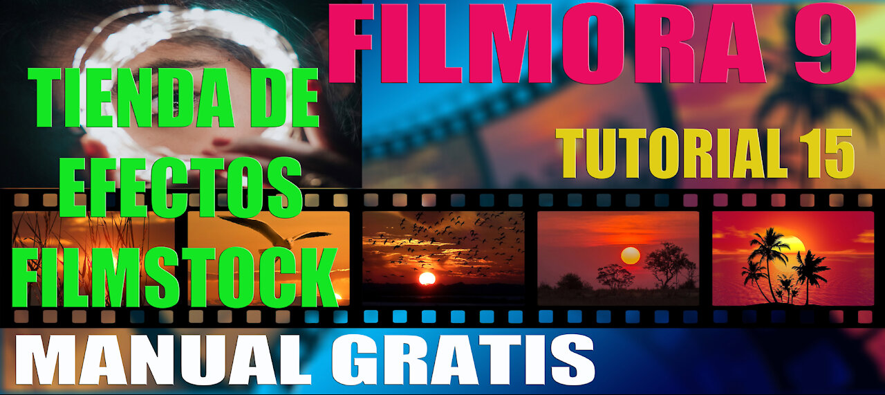 5 proyectos FILMSTOCKS paquetes 1 ROMANTICO 2 PRIMAVERA 3 MODERNO 4 CUMPLEAÑOS 5 VERANO Tutorial 15