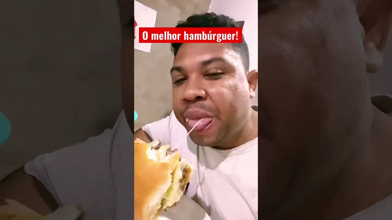 O melhor hambúrguer #shorts #shortvideo #hamburger