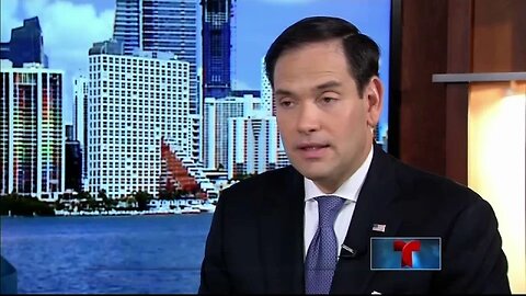 Rubio: Lo mejor para el presidente y el pais es una investigacion completa