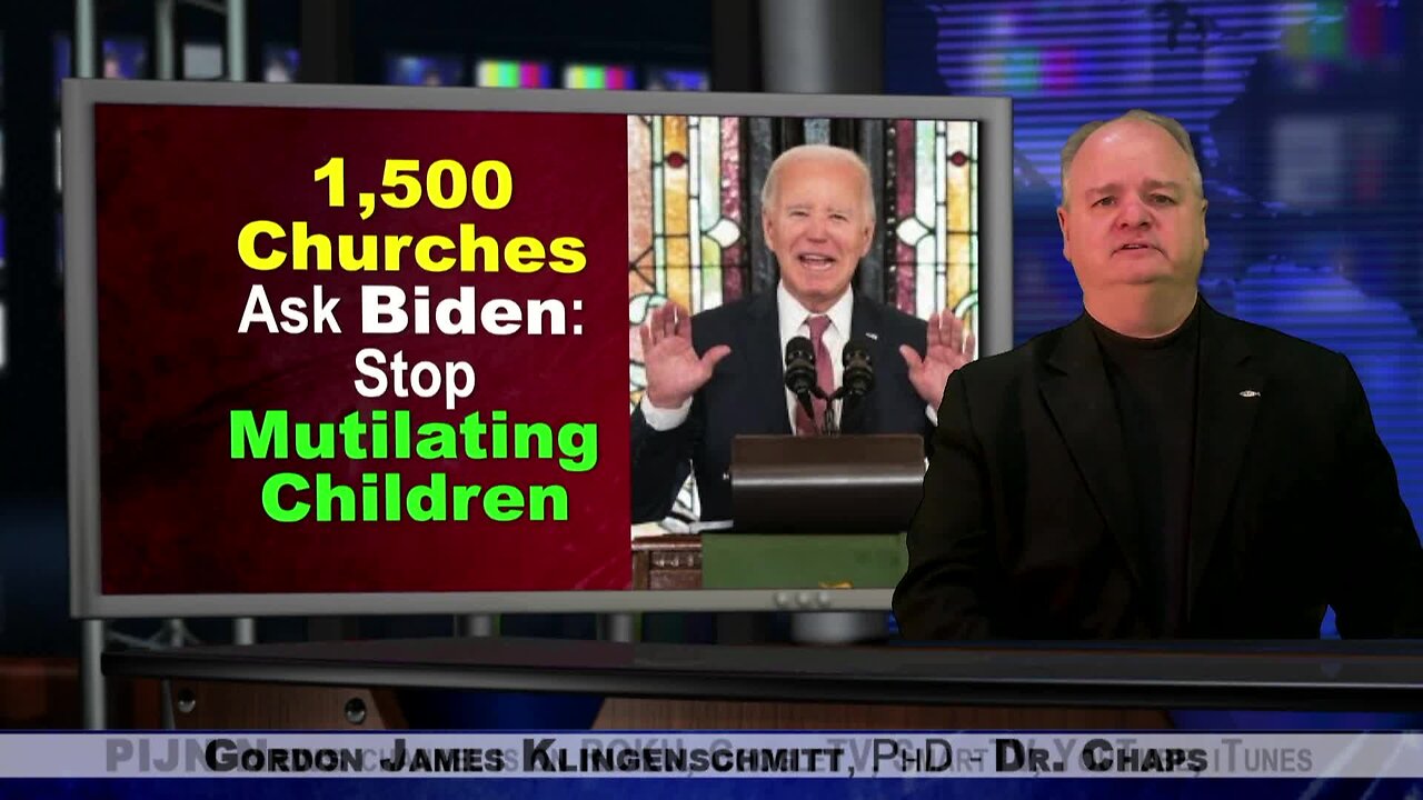 Churches ban transgenderism, while Jill Biden bans Jesus from Easter.