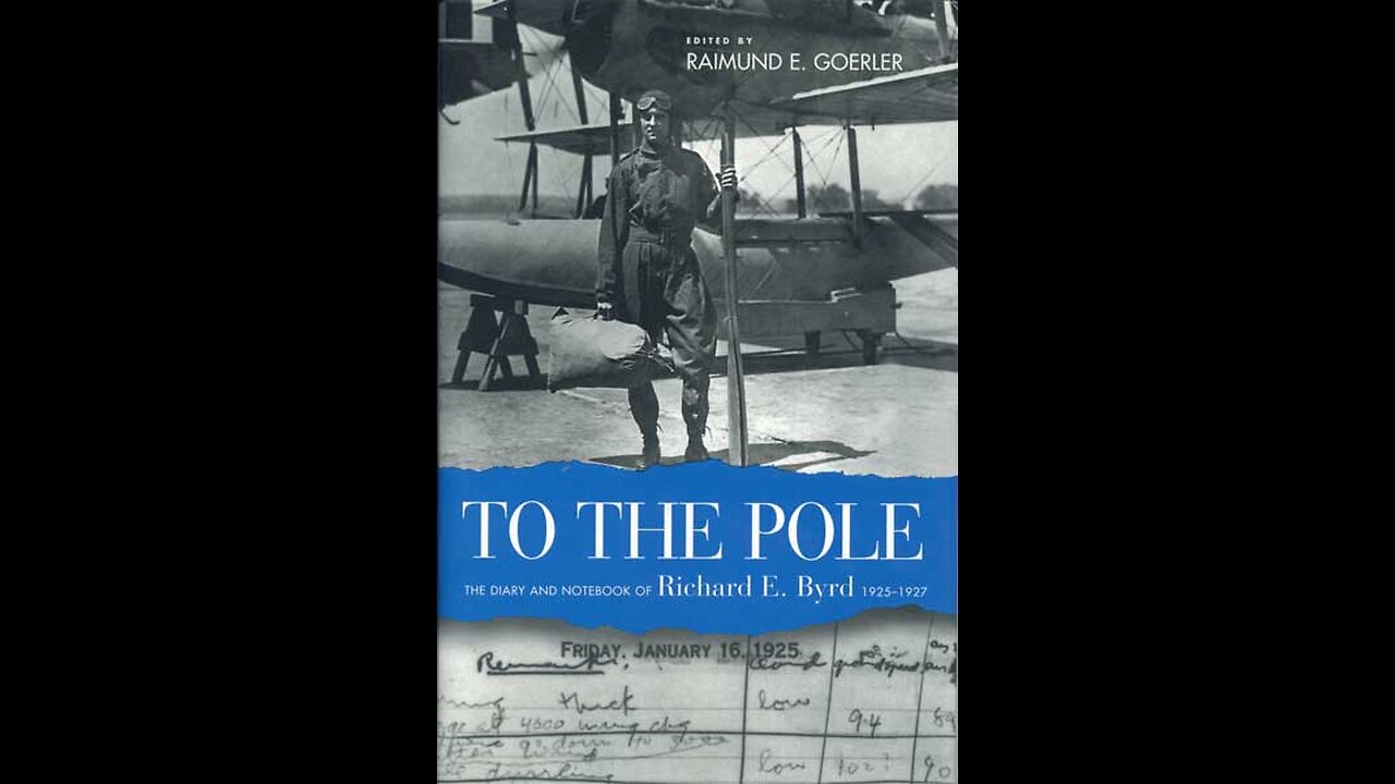 Admiral Richard Byrd's HOLLOW EARTH Diary ENTRY on February 19th 1947 flying towards the Arctic circle.