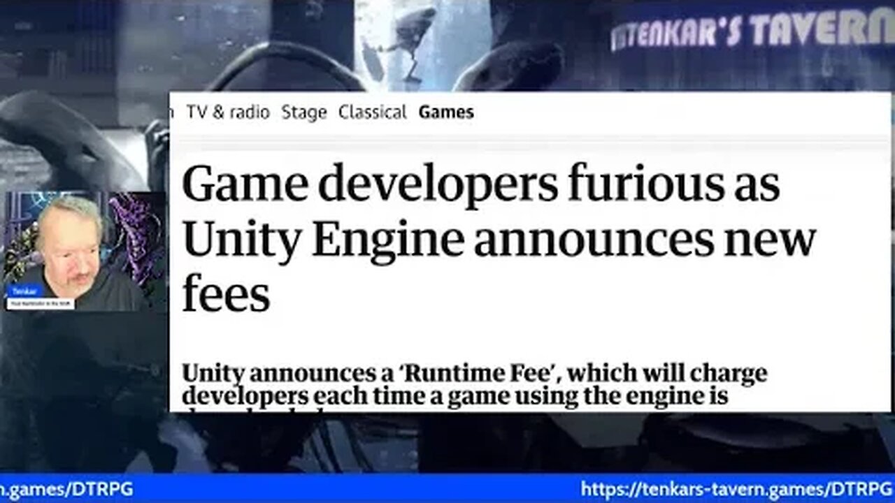 Game Developers Respond in Anger as Unity Engine Announces New Fees that Apply Retroactively