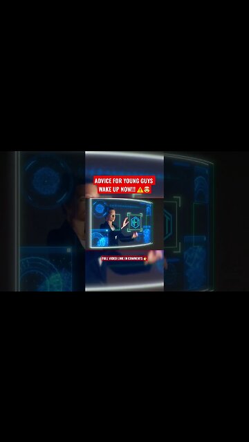 💢ADVICE FOR YOUNG GUYS: WAKE UP NOW!!! ⚠️🤯