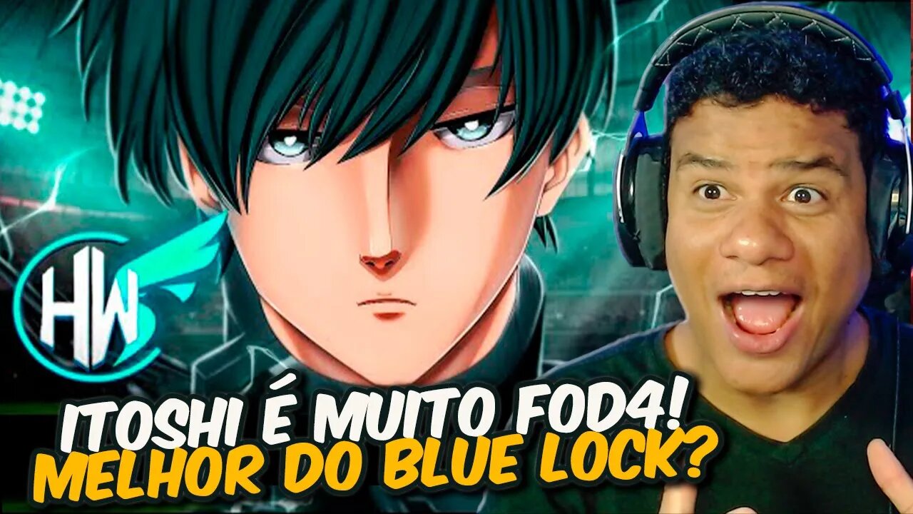 PRÓPRIA PERFEIÇÃO | Itoshi Rin (Blue Lock) | Hawky | React Anime Pro