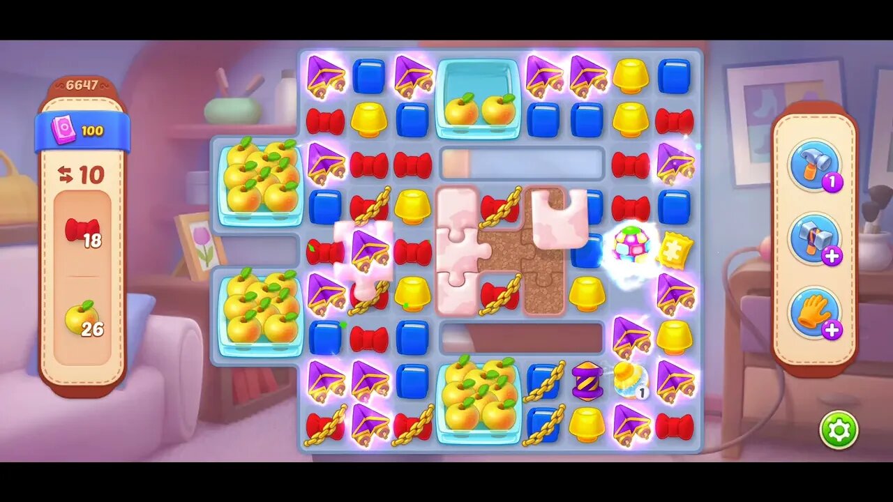 Playrix Homescapes Gameplay Walkthrough Level 6647