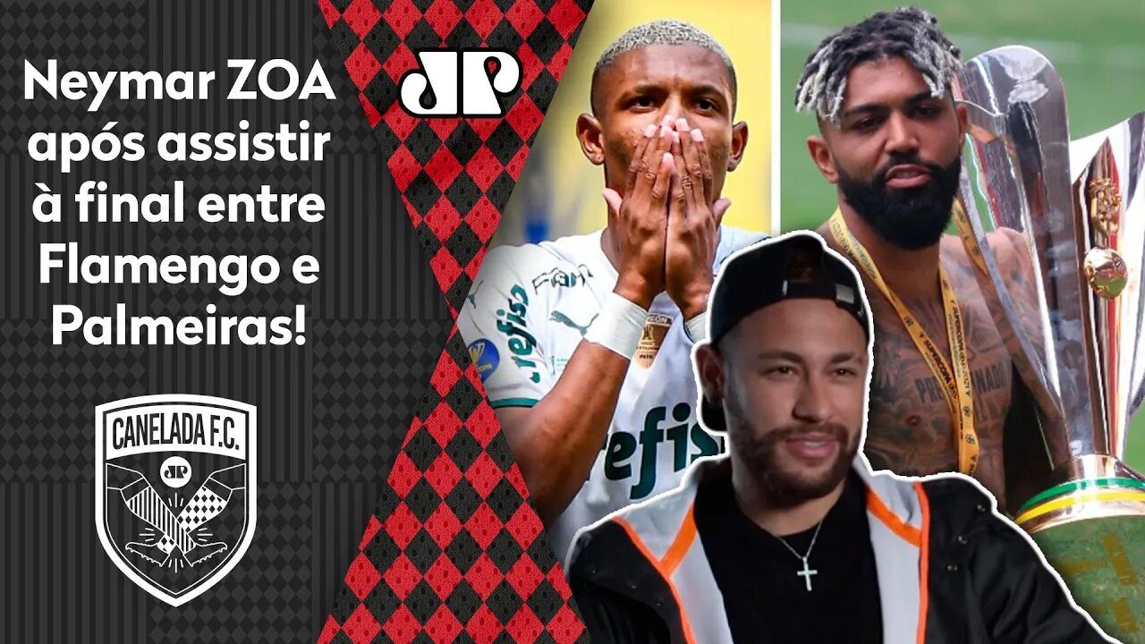 TIROU SARRO! OLHA o que Neymar falou após ver a final Flamengo x Palmeiras!