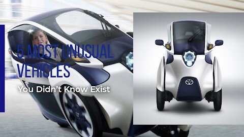 5 Most Unusual Vehicles you didn’t know Exist | CARFLEX