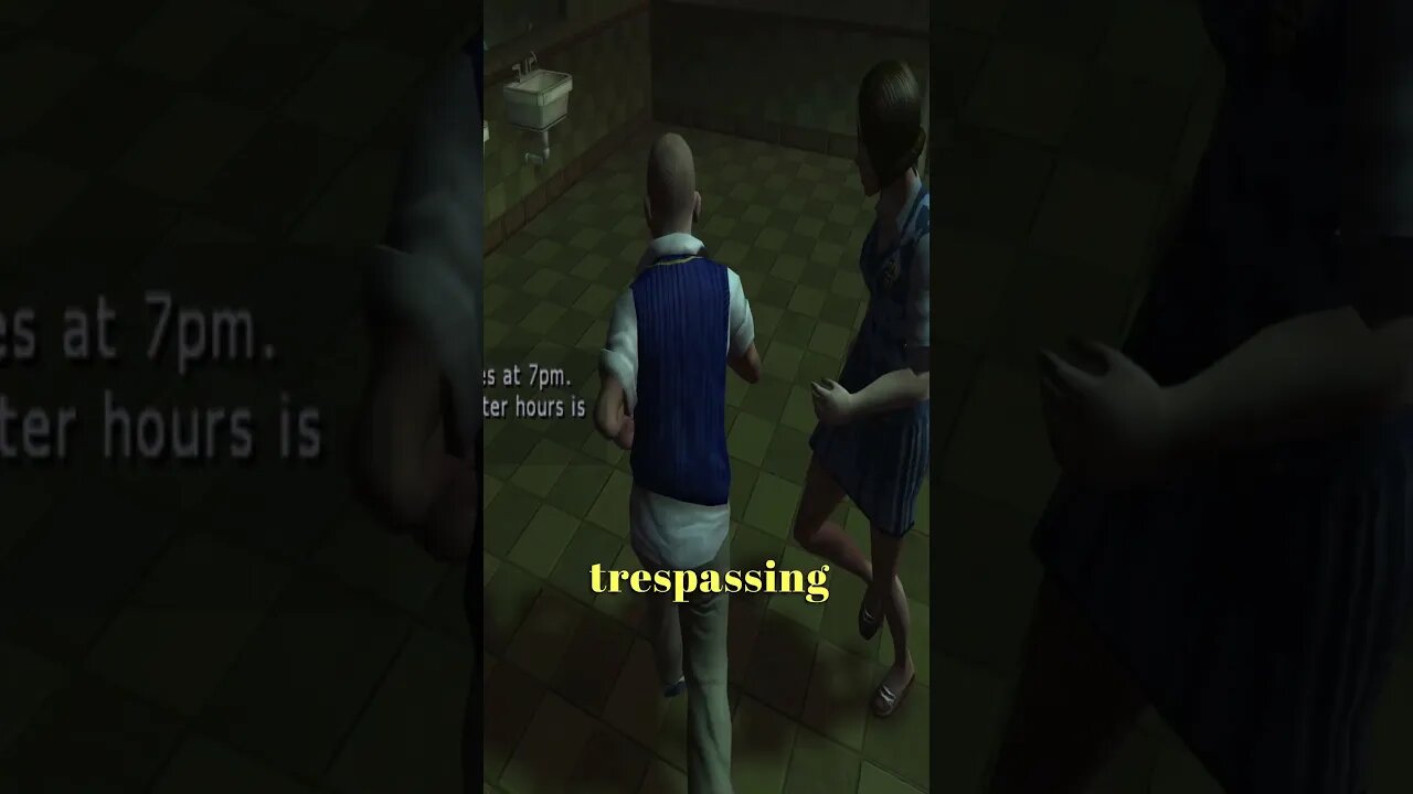 I Got Caught Trespassing Overnight At School in Bully