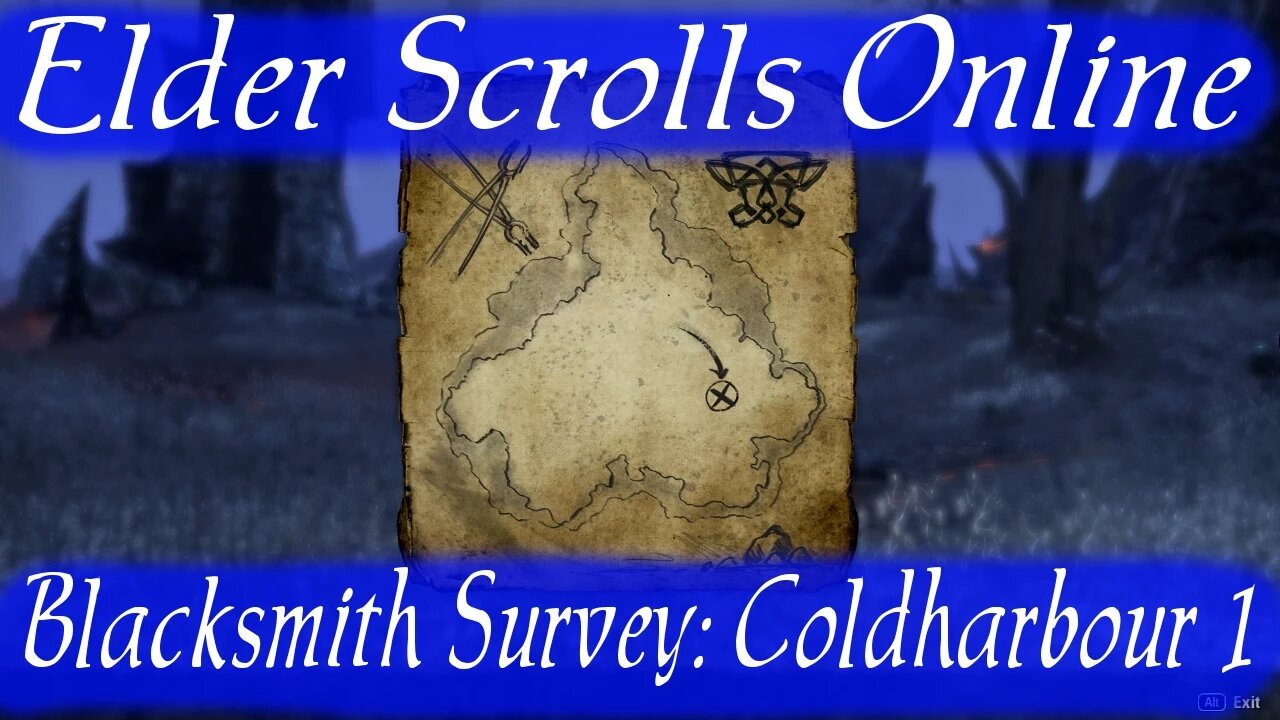 Blacksmith Survey: Coldharbour 1 [Elder Scrolls Online]