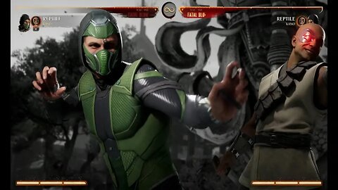 Mortal Kombat 1 2023 Reptile & Kano Kameo Fatal Blow