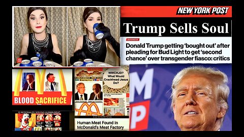 Donald Trump Kid Rock Sell Soul To Transgender Satan McDonalds Charges 18 Dollars For Big Mac Meal