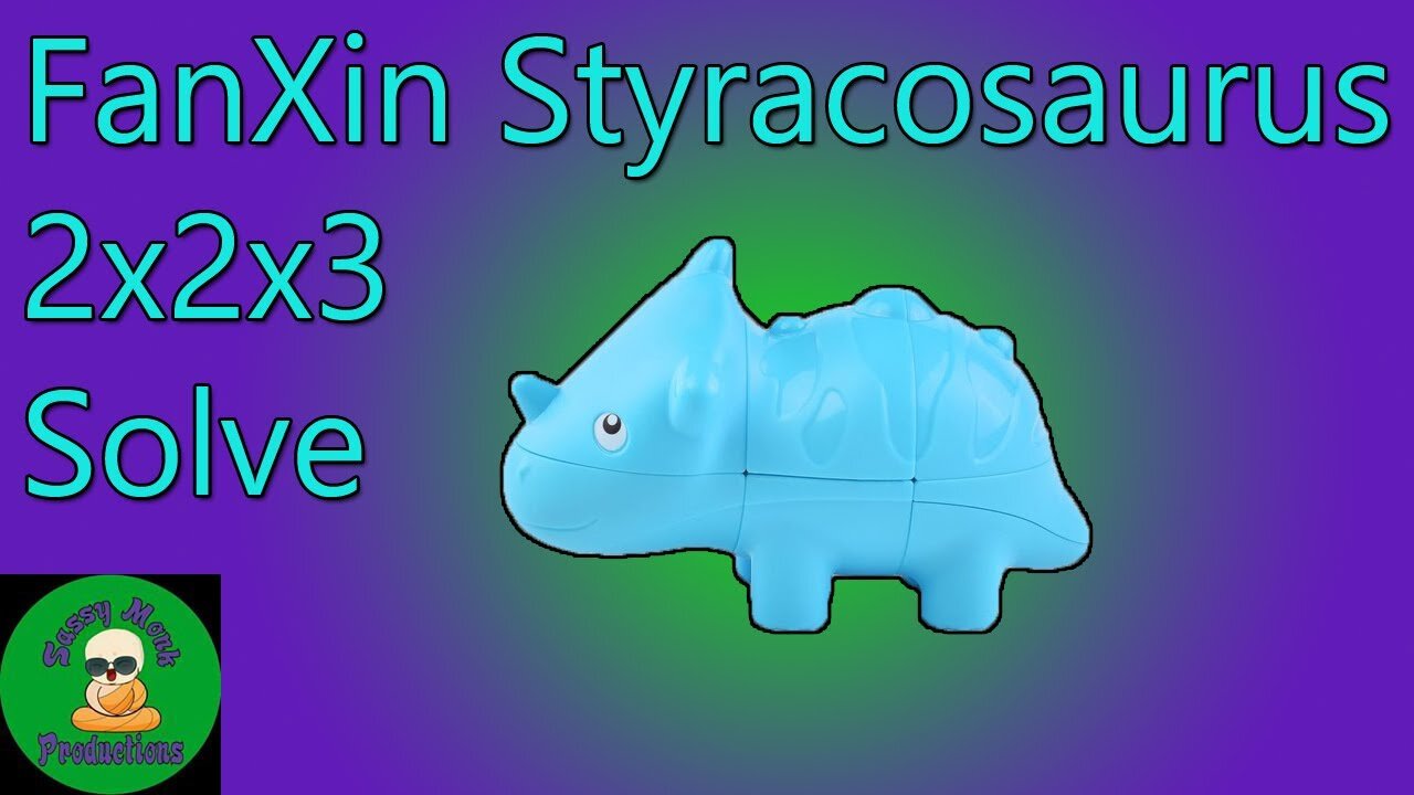 FanXin Dinosaur Styracosaurus 2x2x3 Solve