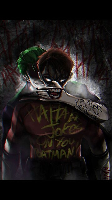 Robin became the Joker ?
