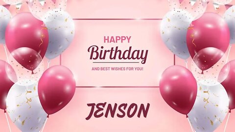 Happy Birthday to Jenson - Birthday Wish From Birthday Bash