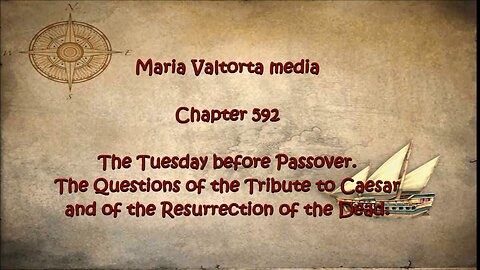 The Tuesday Morning before Passover. The Questions of the Tribute to Ceasar and of ...