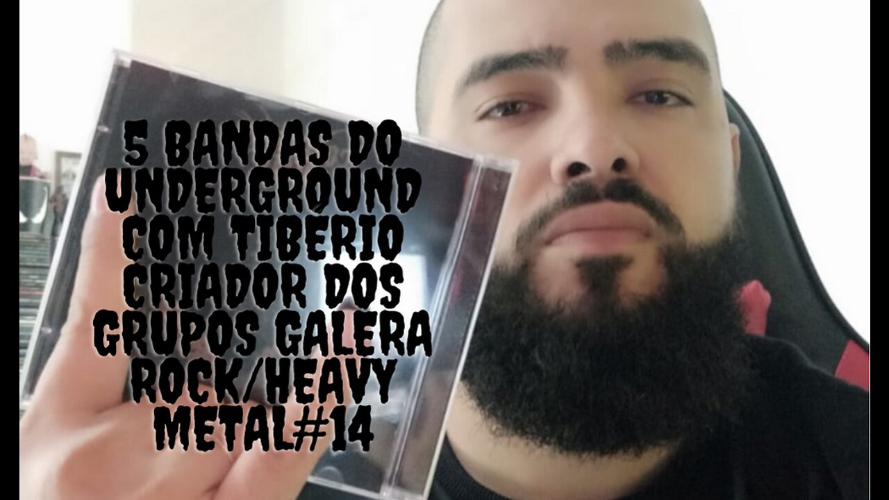 5+4 bandas do Underground com Tibério ADM dos grupos Galera Rock/Heavy Metal#14...