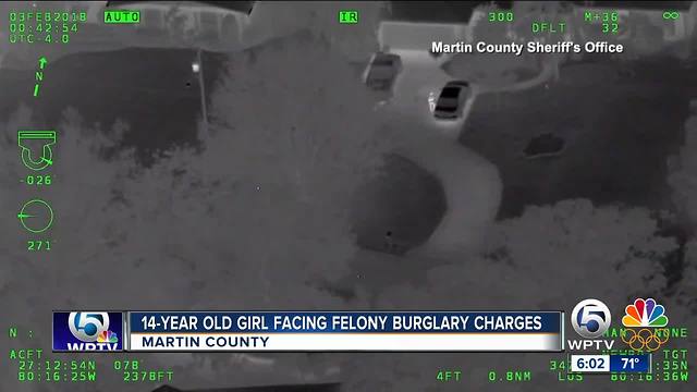 14-year old girl facing felony charges in Martin County