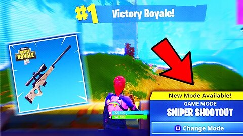 🔴LIVE *NEW* "SNIPER SHOOTOUT" GAMEMODE LIVE in Fortnite Battle Royale