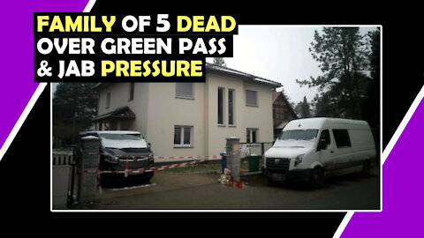 GERMAN Family Of 5 DEAD Suicide OVER GREEN PASS & Jab Hugo Talks #lockdown