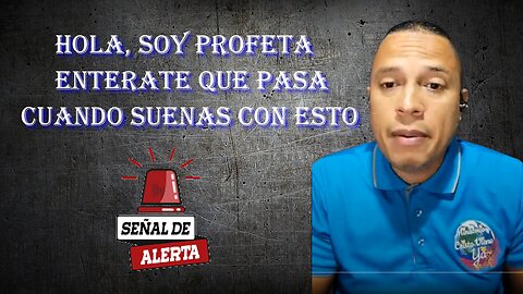 Tienes esto? Profeta revela que significa sonar con el. #falso @ProfetaGustavoRodriguezOficial