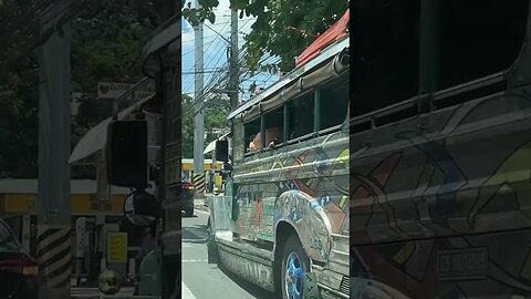 Jeepney Beside Us #shortvideo #shortsvideo #shortsfeed #travel #shorts #short #viral #video