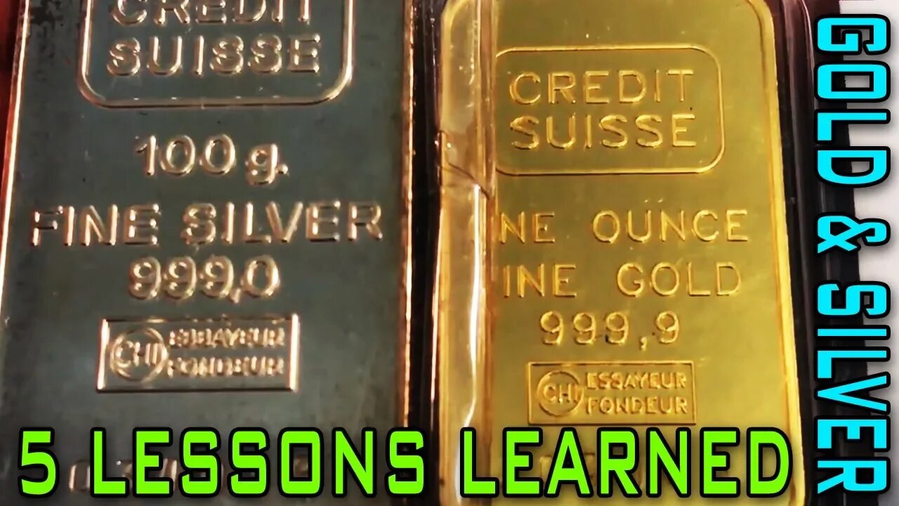 5 Lessons Learned By Stacking Gold & Silver