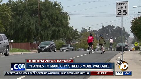 City program to expand roads for pedestrians, bicyclists