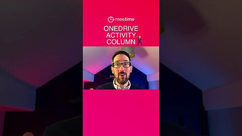 Microsoft OneDrive New Activity Feed